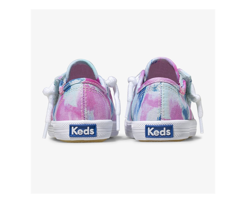 Basket Keds Enfant Blanche/Rose - Kickstart Jr. - 415-WDXKLG